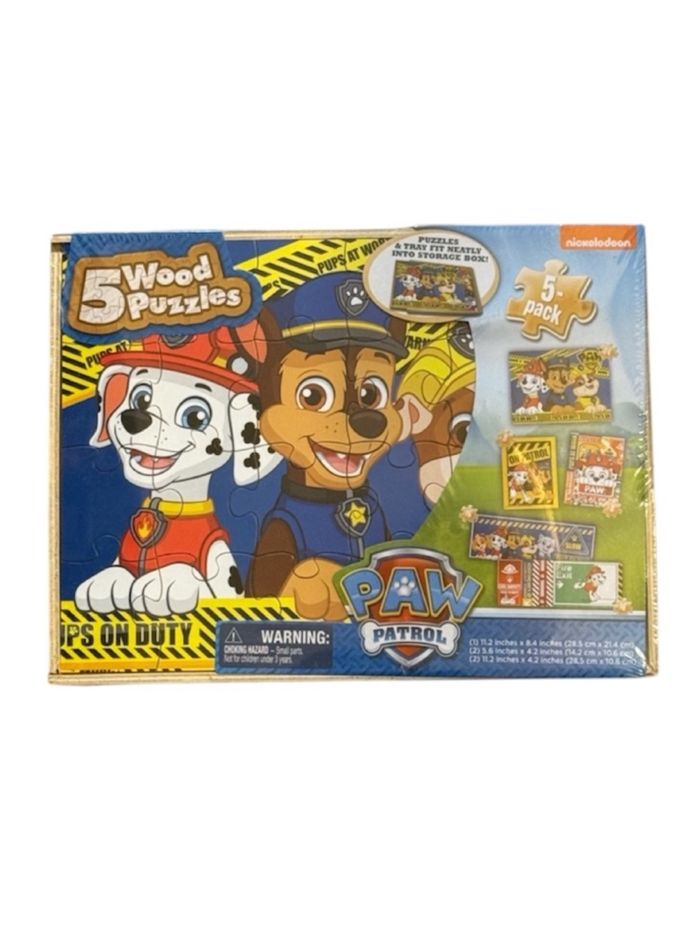 Paw Patrol Wooden Puzzles
